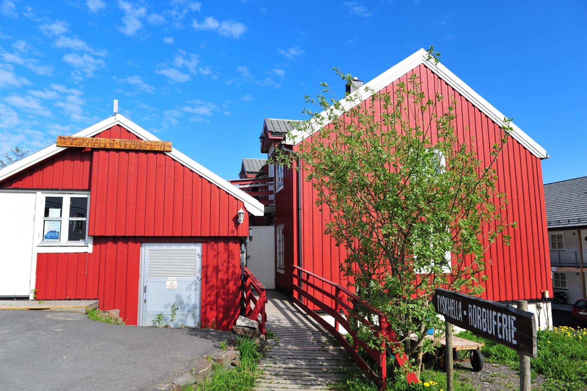 Tyskhella Rorbuer Lejlighed Kabelvåg Eksteriør billede