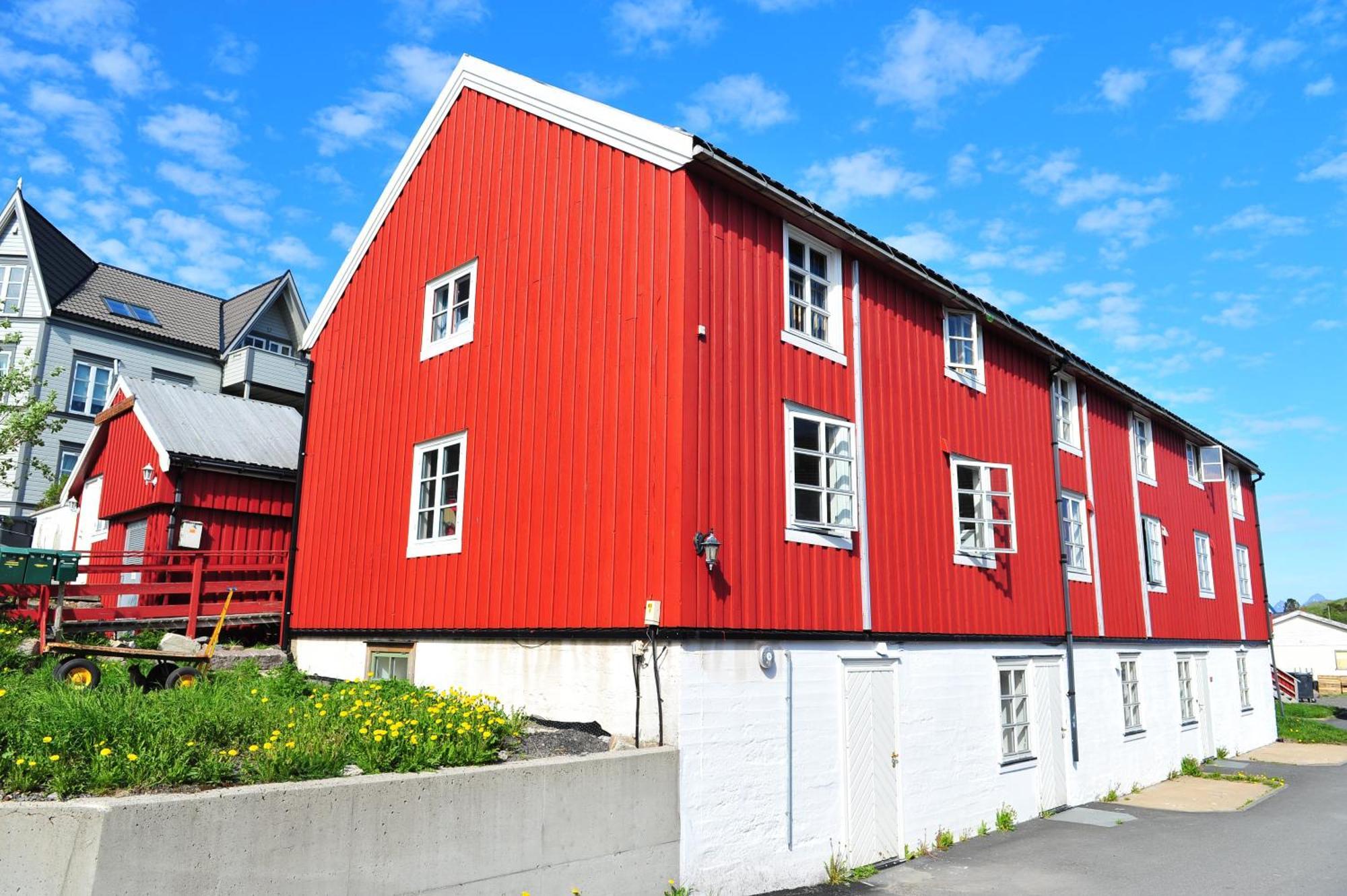 Tyskhella Rorbuer Lejlighed Kabelvåg Eksteriør billede
